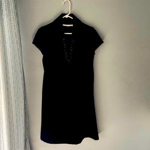 Susana Monaco wool embellished dress EUC